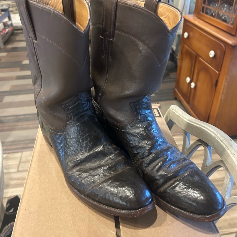 Men's Brown Leather Boots